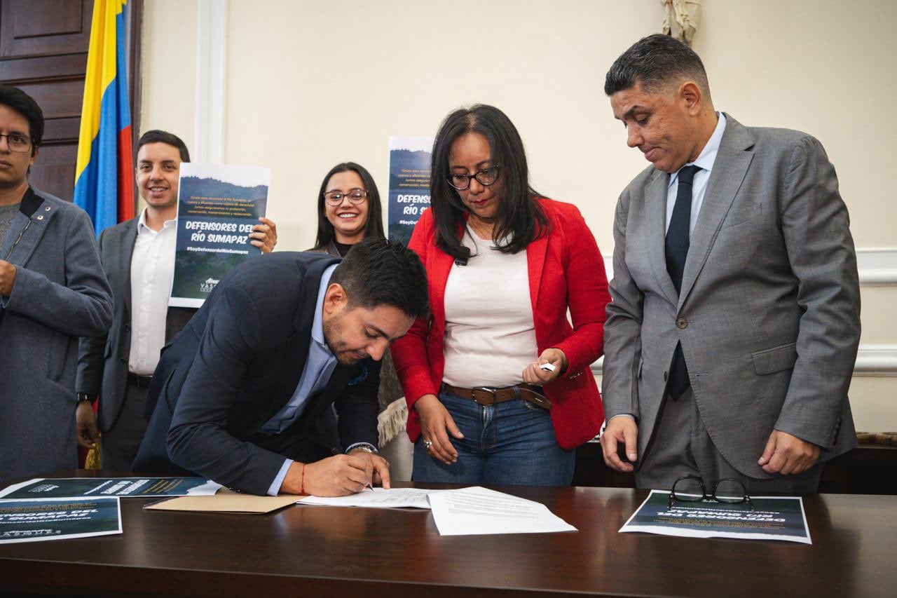 Radicación del proyecto de ley para conservar el río Sumapaz