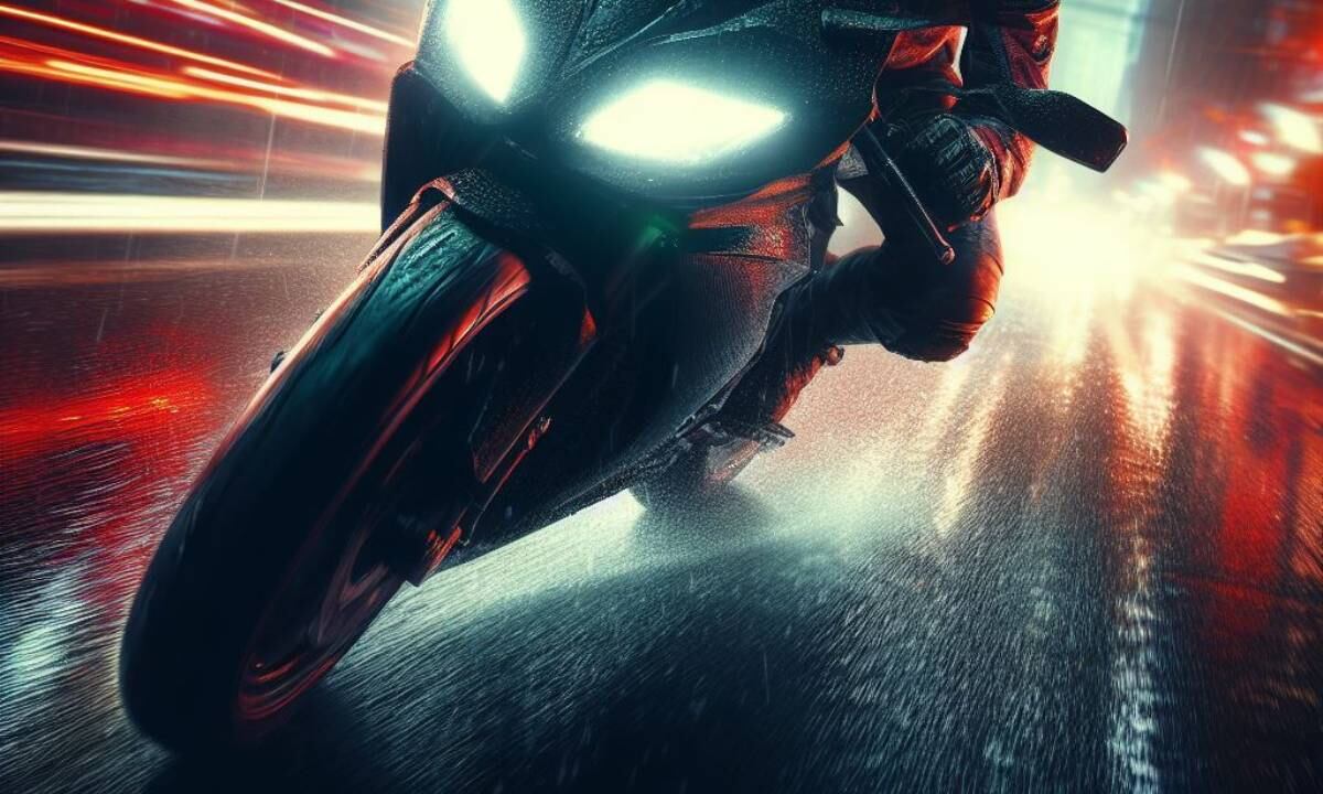 Manejar moto bajo la lluvia requiere tomar cuidados con el sistema eléctrico.
