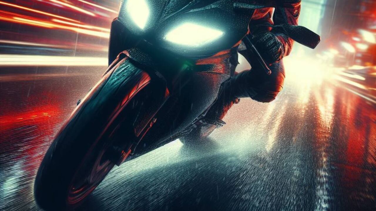 Manejar moto bajo la lluvia requiere tomar cuidados con el sistema eléctrico.