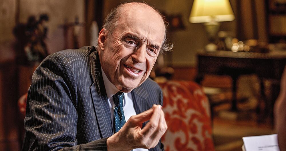   El canciller Álvaro Leyva.