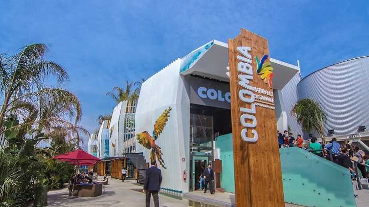 Pabellón de Colombia en Expo Milán 2015.