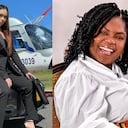 De izquierda a derecha: la influenciadora Epa Colombia y la vicepresidenta Francia Márquez.