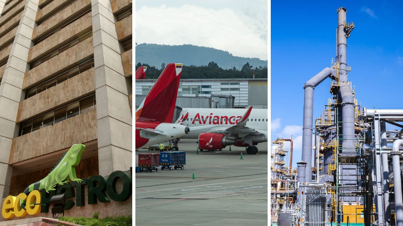 Reficar, Ecopetrol y Avianca entre las empresas más grandes del país en 2023