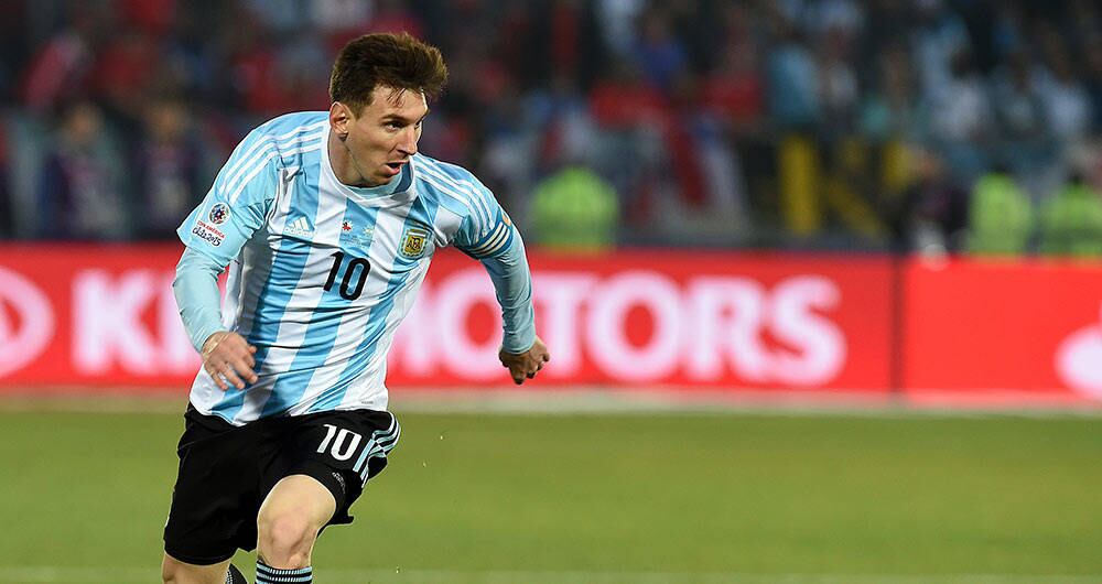 Lionel Messi, jugador argentino.