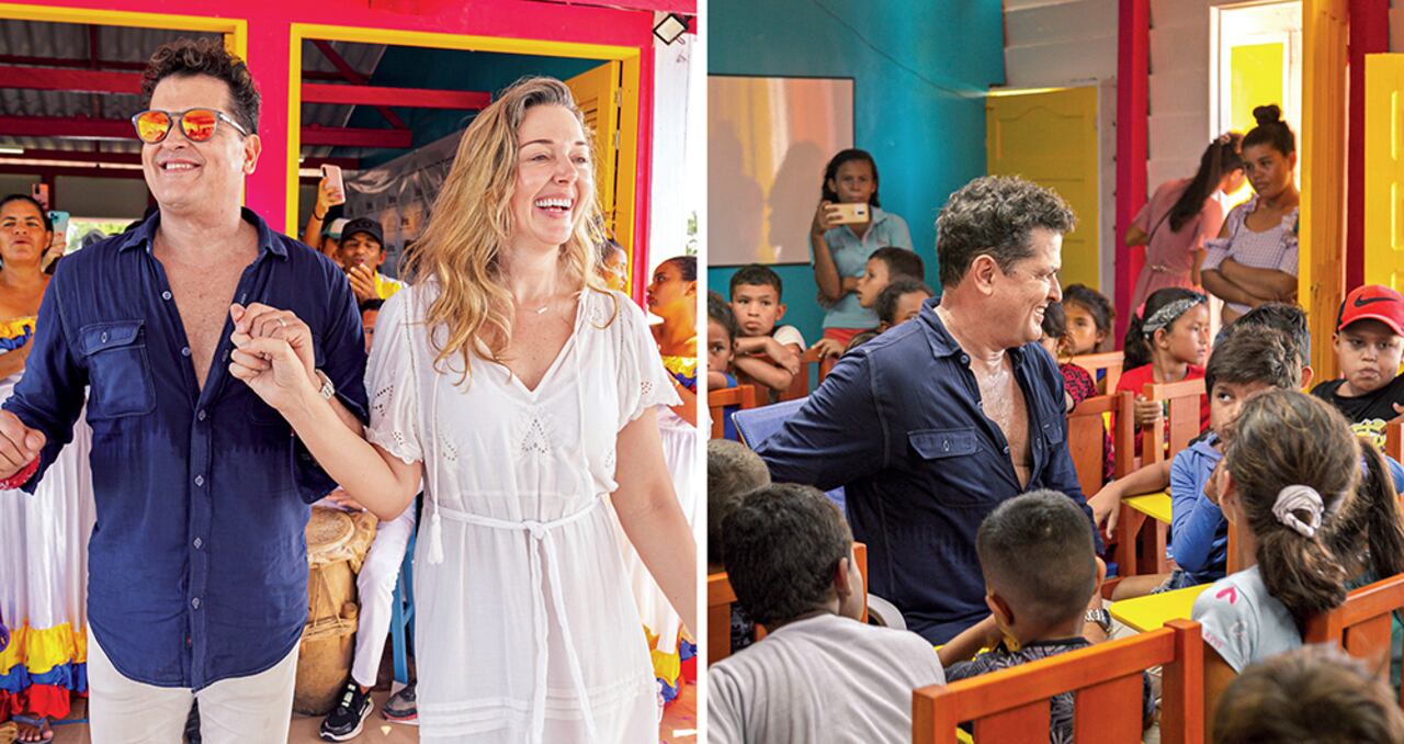 La exreina Claudia Elena Vásquez ha sido la mayor inspiración de Vives. Ella lo motivó a cantar de nuevo en una época en la que el artista se había alejado de los estudios de grabación y los escenarios.