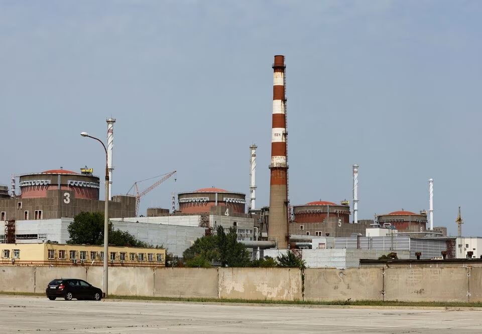 A view shows the Zaporizhzhia Nuclear Power Plant in the course of Ukraine-Russia conflict outside the Russian-controlled city of Enerhodar in Zaporizhzhia region, Ukraine August 22, 2022. REUTERS/Alexander Ermochenko