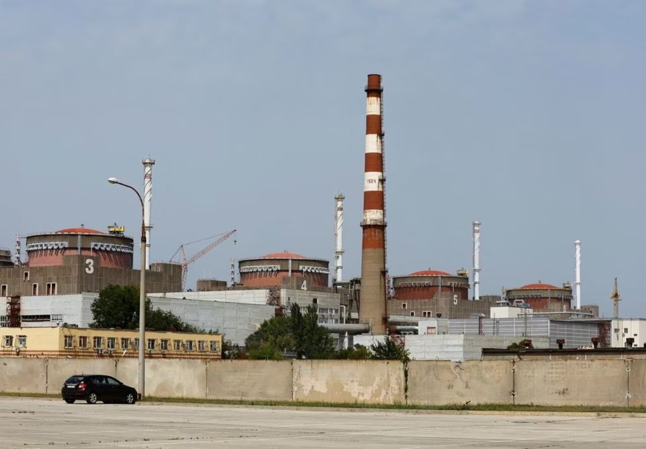 A view shows the Zaporizhzhia Nuclear Power Plant in the course of Ukraine-Russia conflict outside the Russian-controlled city of Enerhodar in Zaporizhzhia region, Ukraine August 22, 2022. REUTERS/Alexander Ermochenko