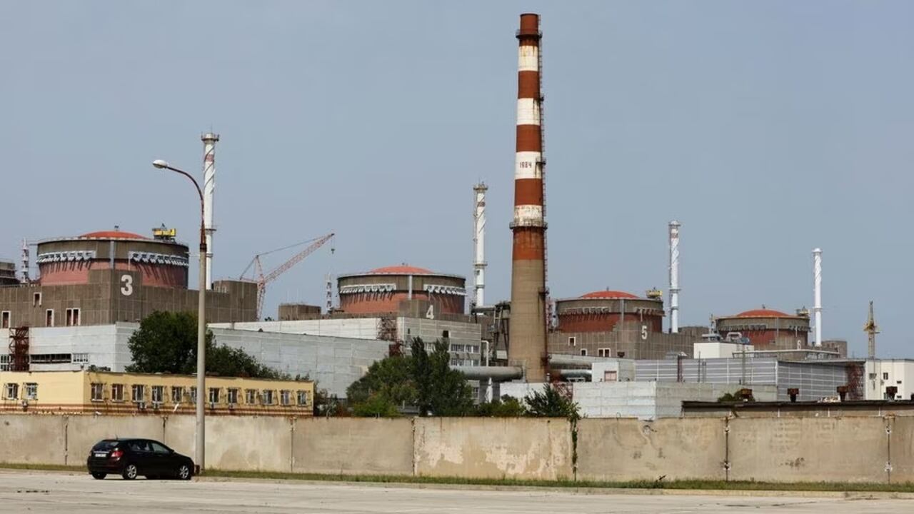 La base Zaporizhzhia está en peligro nuclear.
