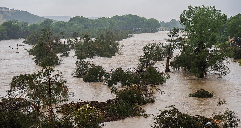 Inundaciones en Texas