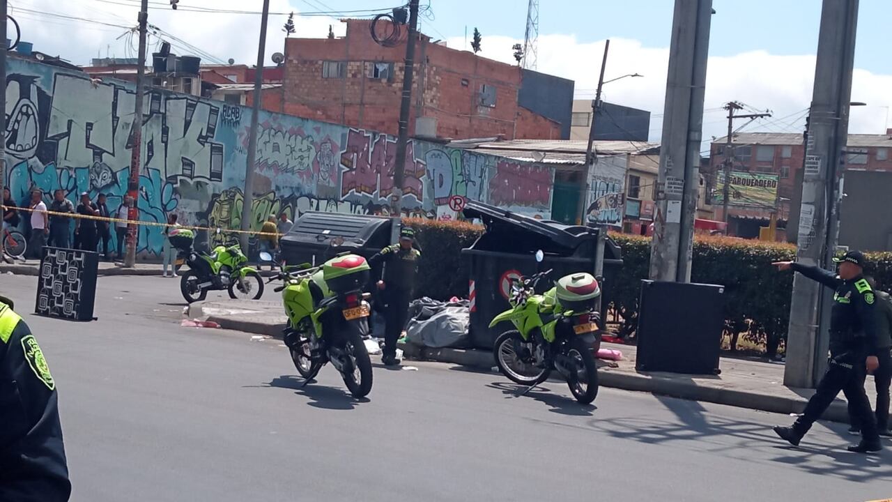 Autoridades encontraron un cuerpo abandonado en una caneca de basura en Bogotá