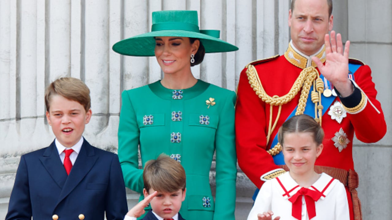 Kate y sus hijos. (Photo by Max Mumby/Indigo/Getty Images)