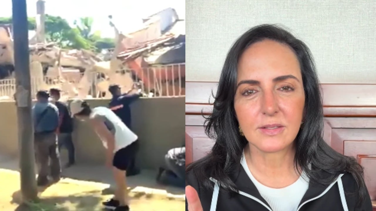 “Quiero enviar un mensaje de aliento y solidaridad”, dijo la excongresista María Fernanda Cabal tras el terremoto en Colombia.