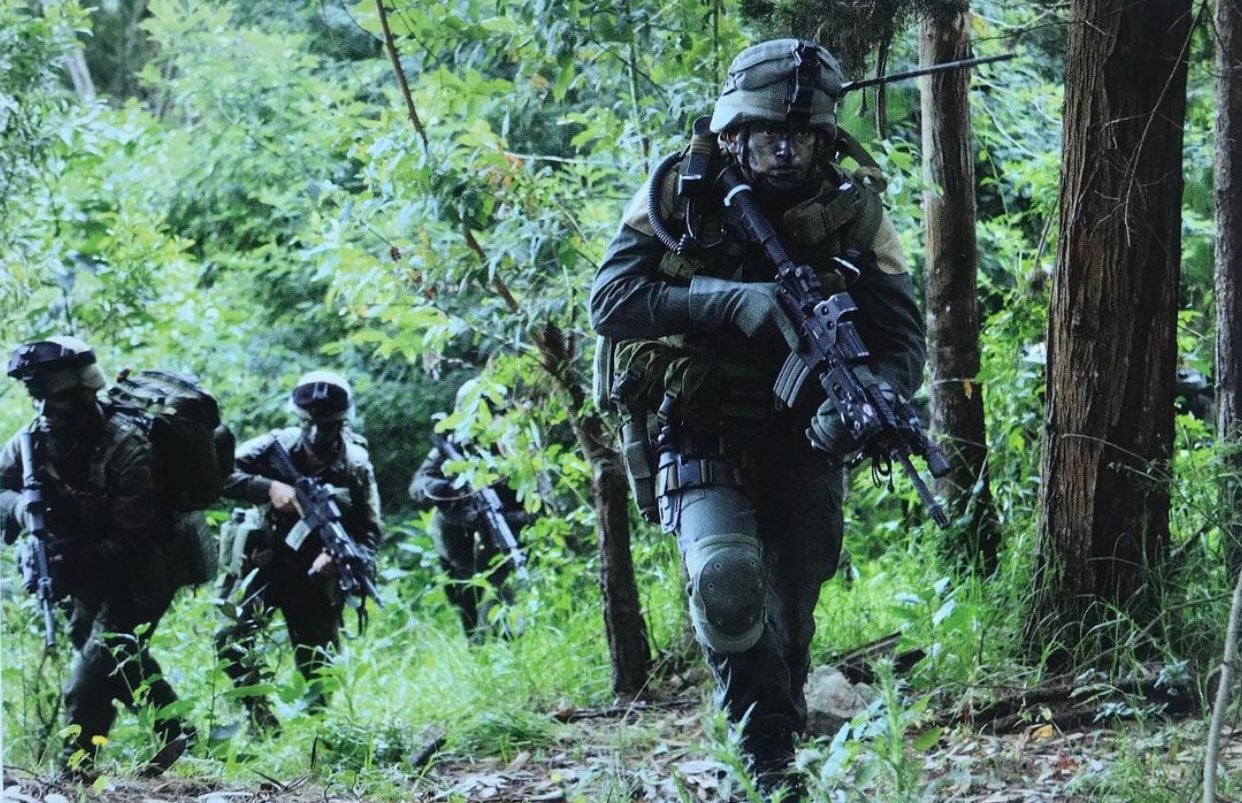 Soldados del Comando Jungla de Colombia.