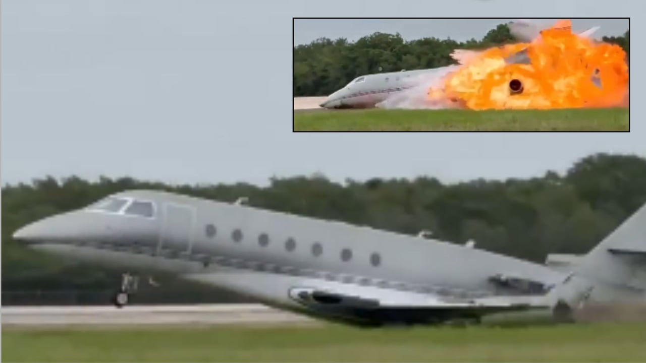 El avión ejecutivo Gulfstream G200 matrícula N318JF se vio involucrado en un accidente en el Aeropuerto Internacional de La Romana, República Dominicana.