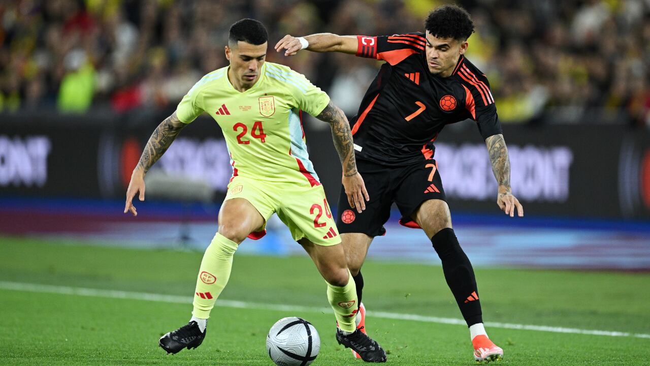 Amistoso de la Selección Colombia ante España en marzo de 2024