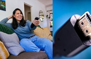 Existe una versión inalámbrica del HDMI que permite hacer esa conexión sin necesidad de cables físicos.