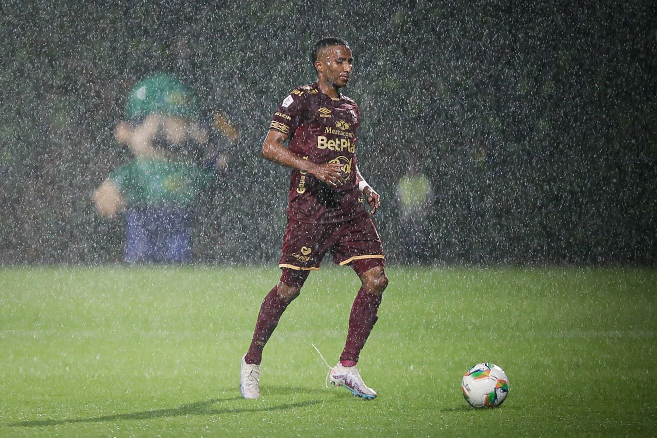 El jugador Cristian Trujillo en Techo.