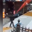 Las cámaras de seguridad del lugar captaron al responsable.