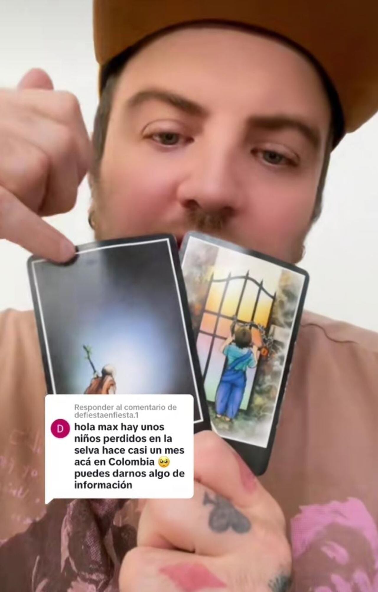 En la lectura también aparecieron las cartas de la soledad y del extraño.