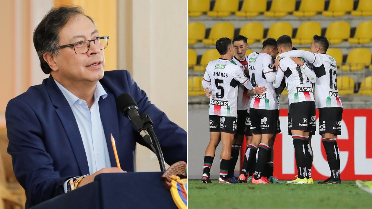 Petro se refirió al partido entre Palestino y Millonarios por Copa Libertadores