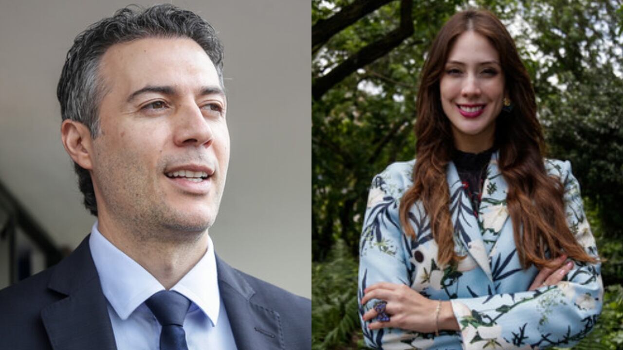 Daniel Quintero y su esposa Diana Osorio.