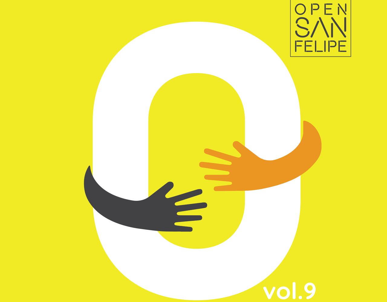 Fragmento del afiche de la novena edición del Open San Felipe. Cortesía del festival de arte