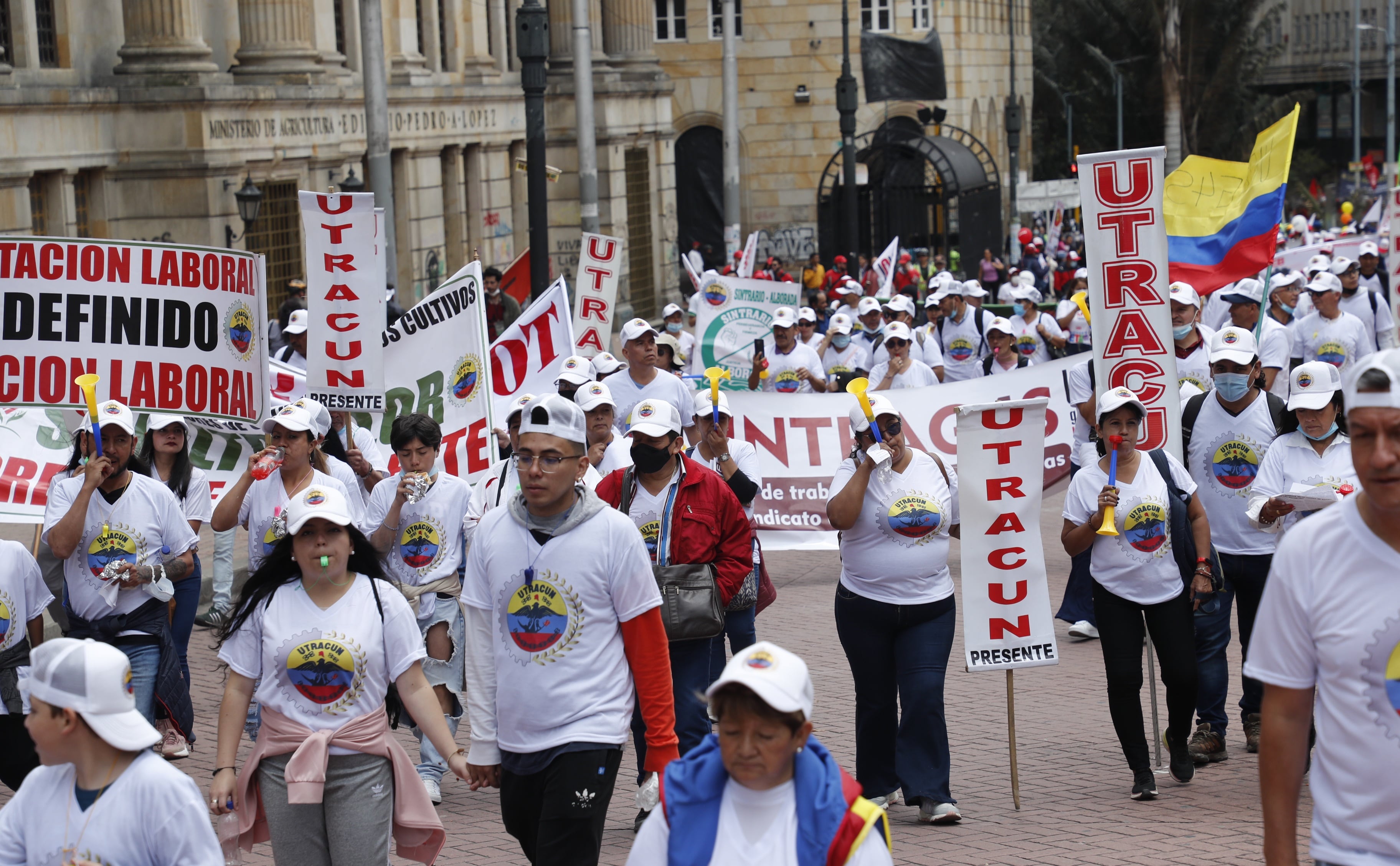 Marchas 1 mayo 2022 Día del trabajo