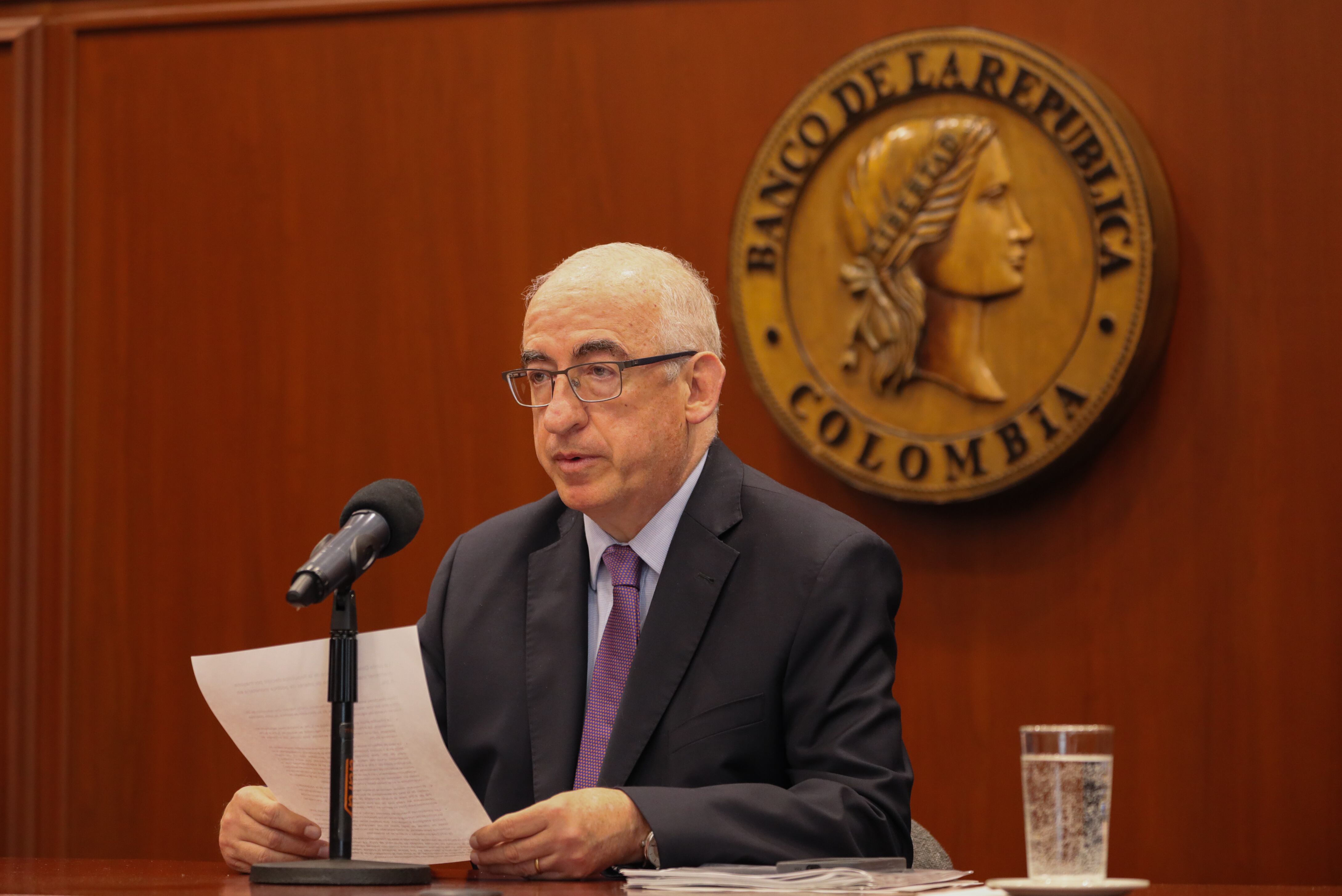 Leonardo Villar, gerente del Banco de la República