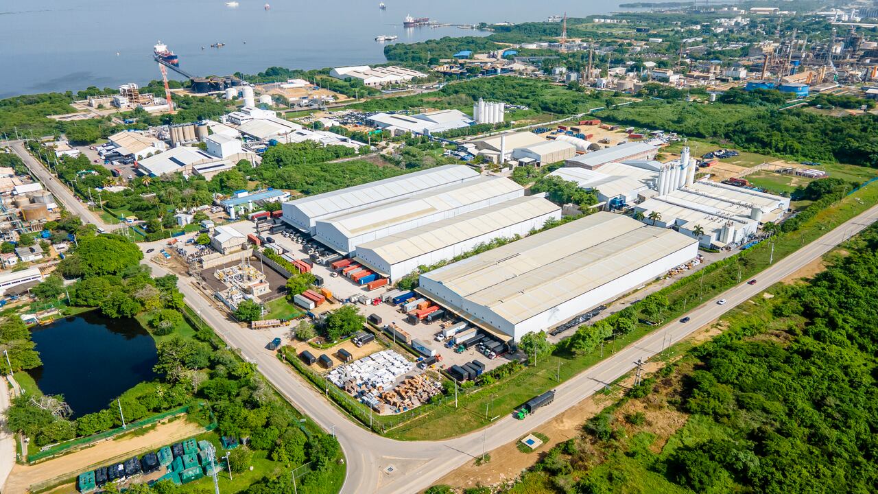 Planta de producción de Darnel Group en Cartagena.