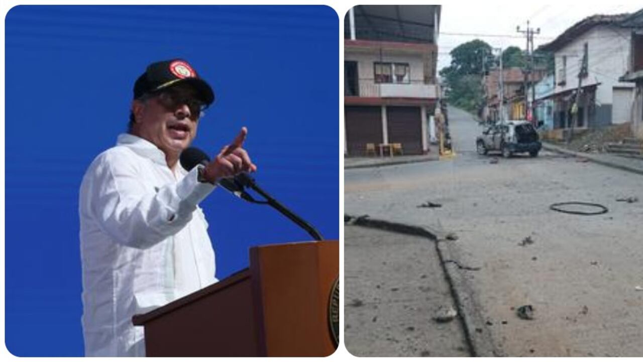 Presidente Gustavo Petro se pronunció después de los atentados en Jamundí y Popayán