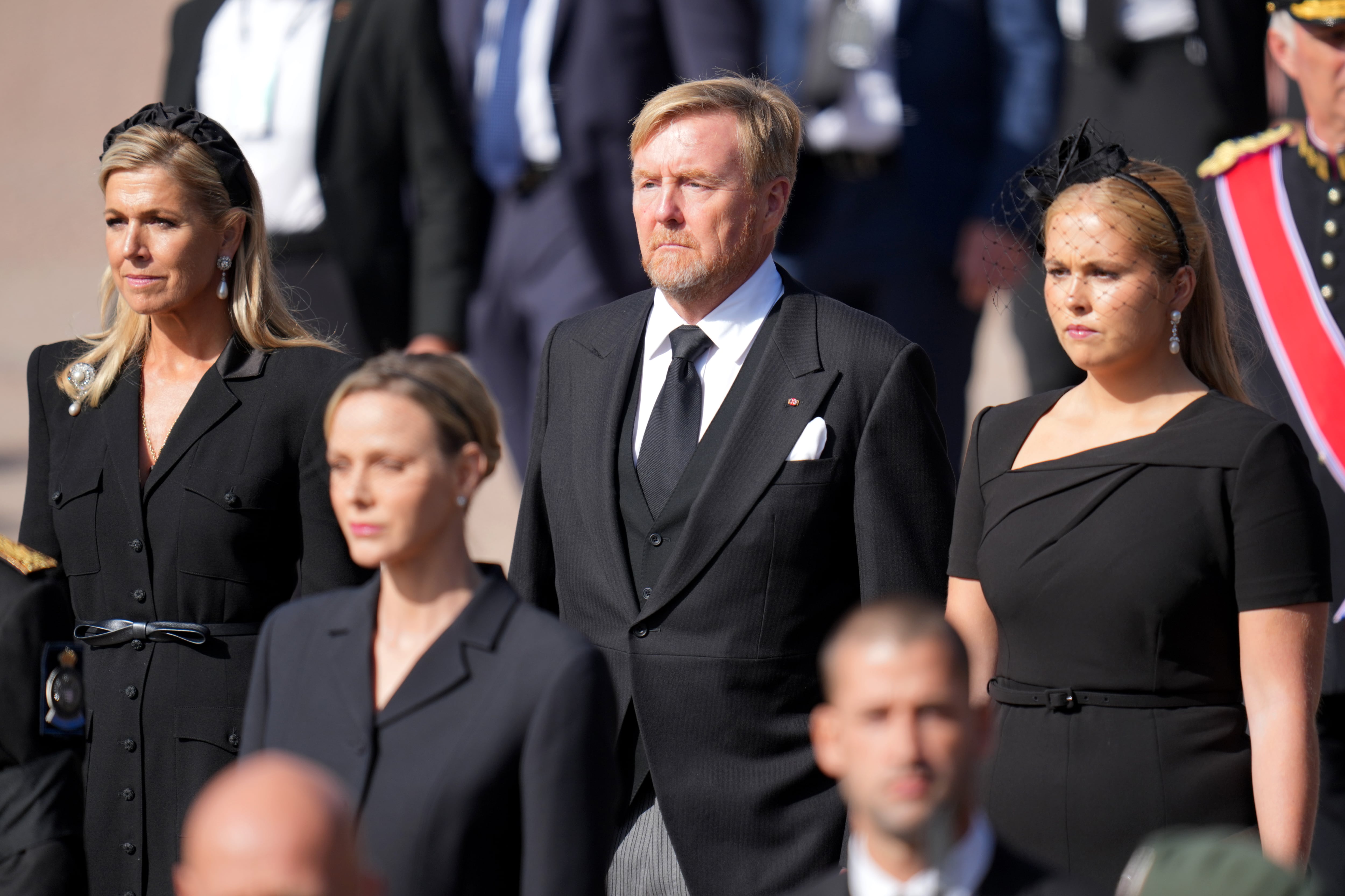 El rey Guillermo Alejandro y su esposa Máxima de los Países Bajos.