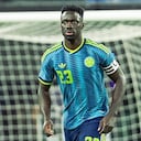 Dávinson Sánchez en un amistoso contra México