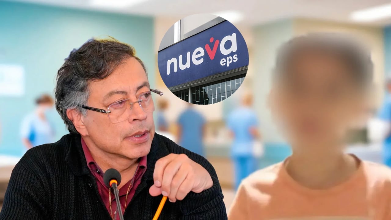Gustavo Petro, Kevin Arley Acosta y Nueva EPS.