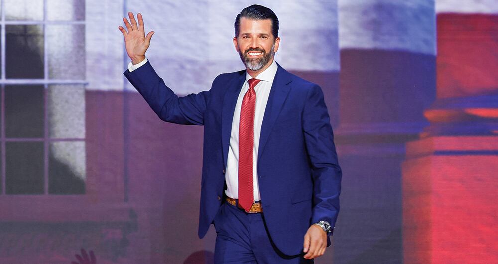 Donald Trump jr. Empresario y activista político