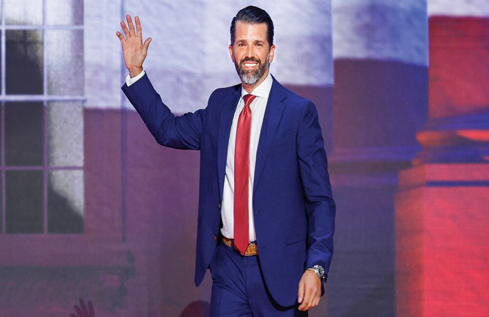 Donald Trump jr. Empresario y activista político