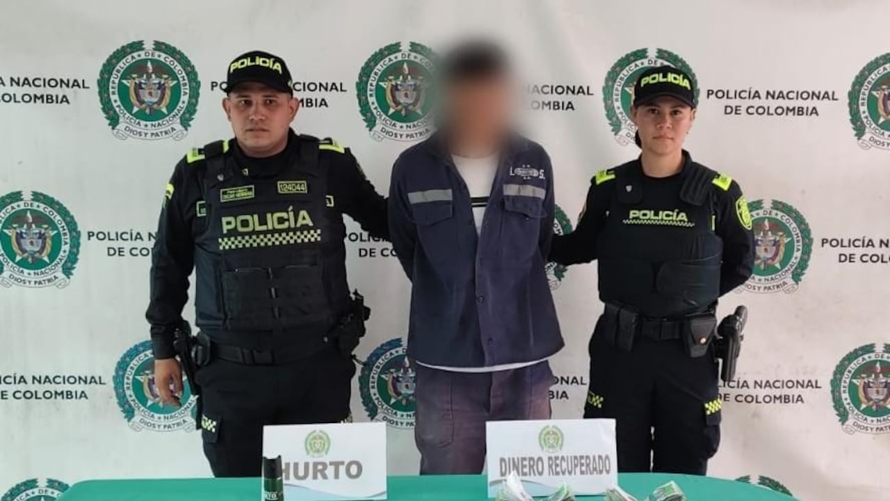 Capturaron al implicado en los hechos.