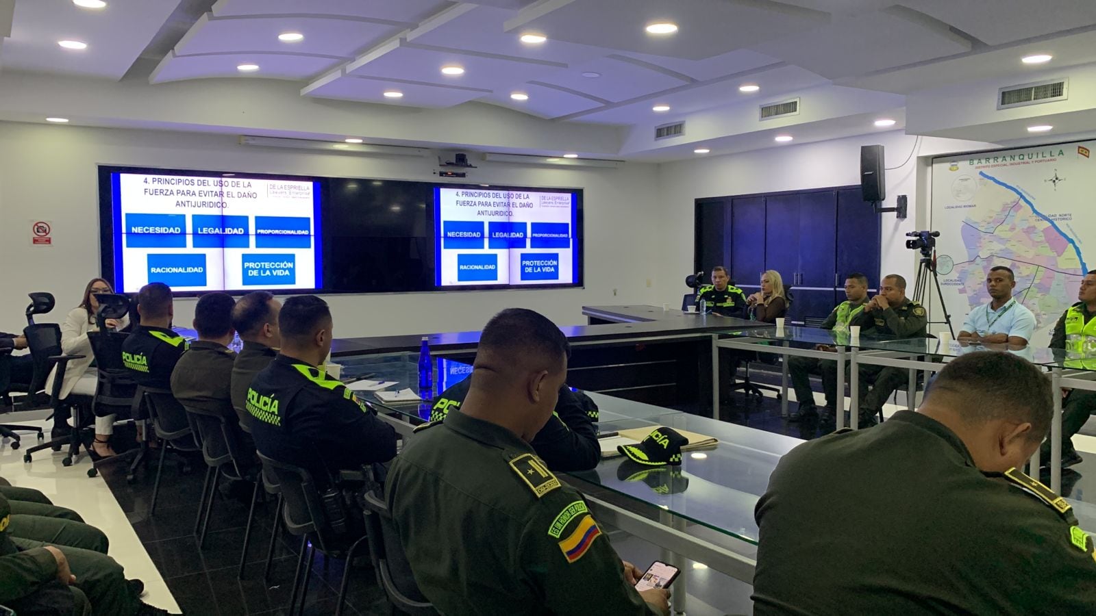 Policía y Ejército harán controles de seguridad en Barranquilla.