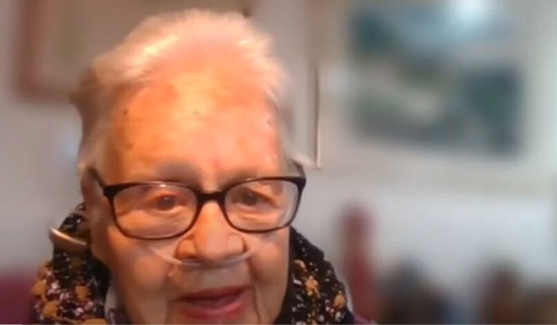 La poetisa Maruja Vieira