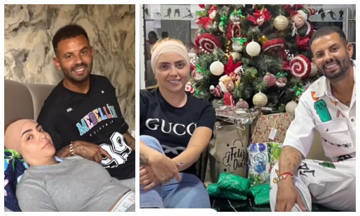 Carolina castaño, esposa de Edwin Cardona relató los duros momentos de salud que vivieron.