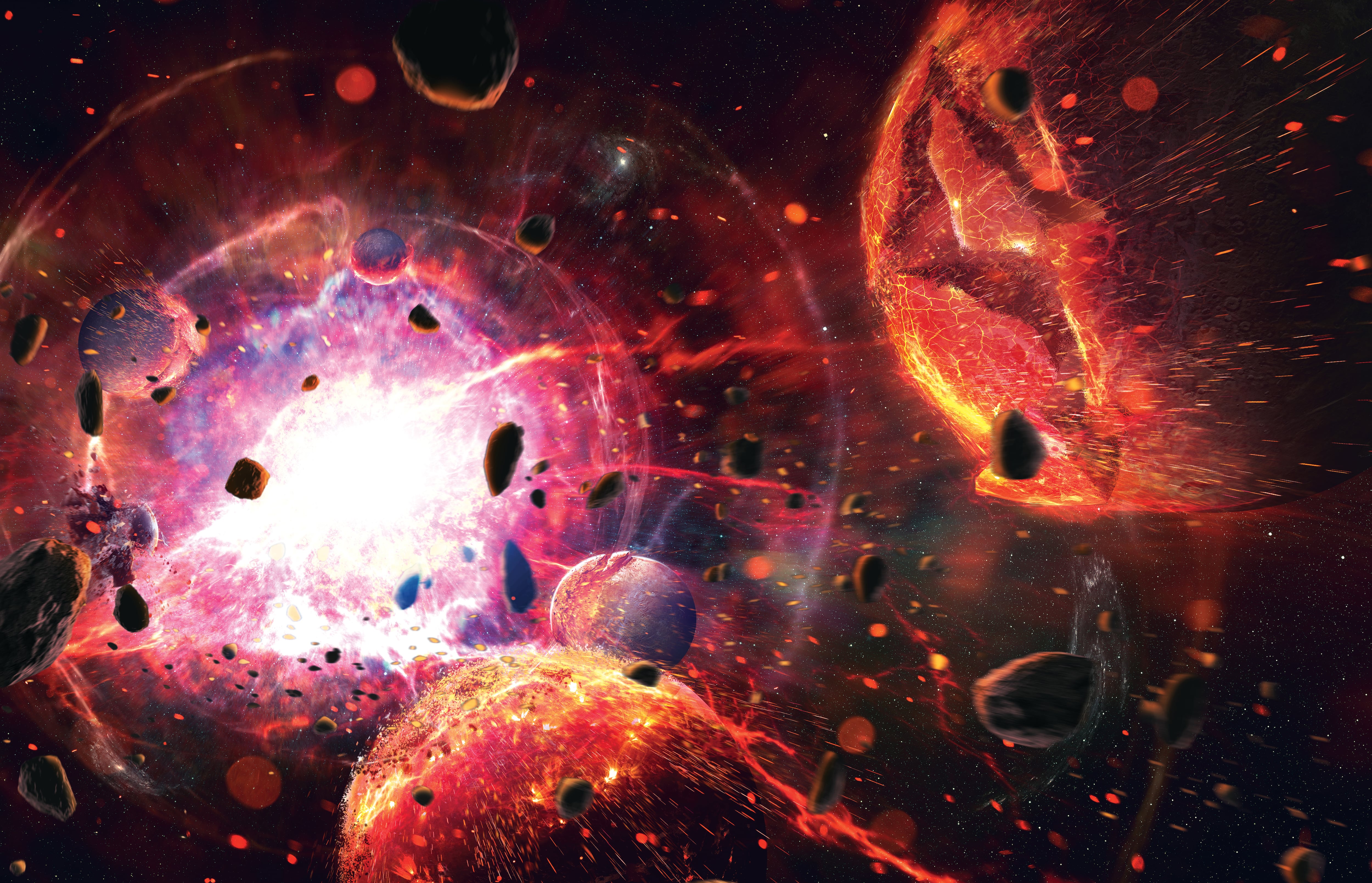 Ilustración del fin del mundo