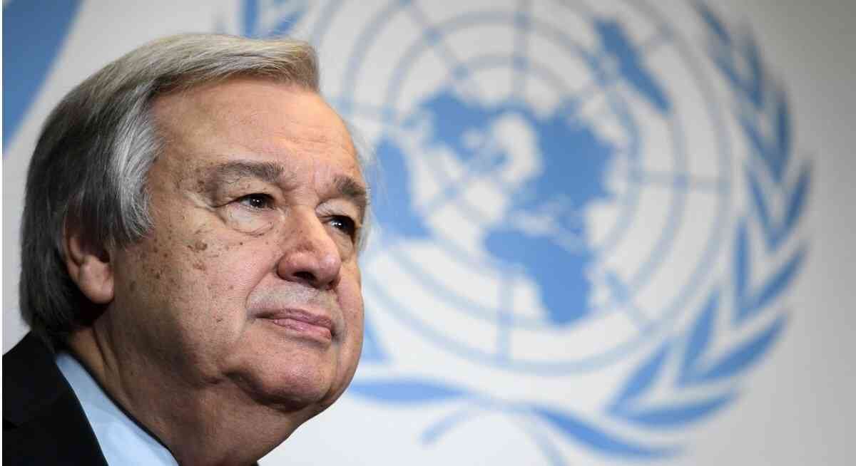 António Guterres, secretario general de las Naciones Unidas. Foto: AFP