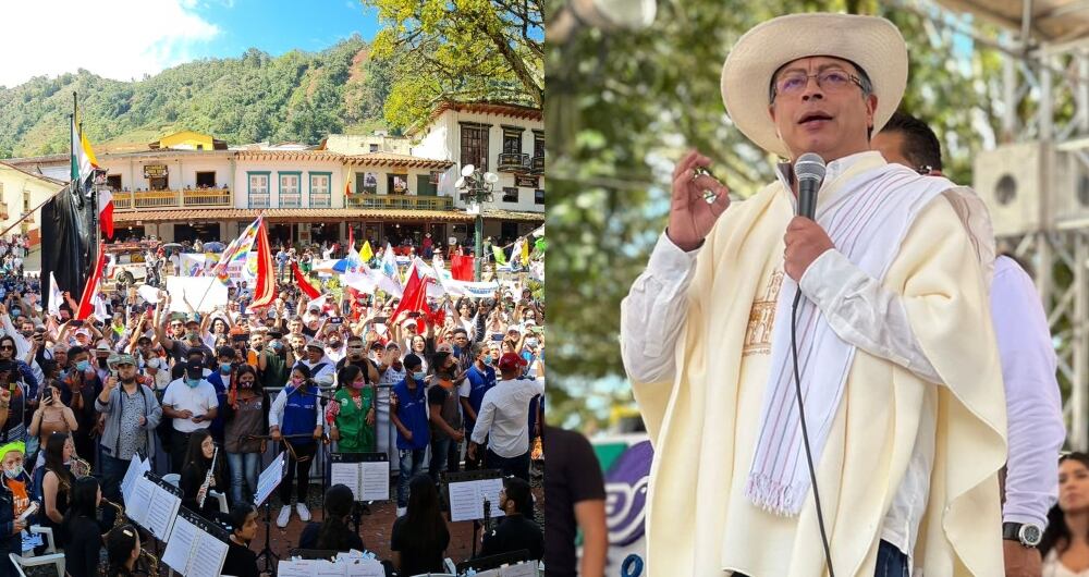 Gustavo Petro en Jericó