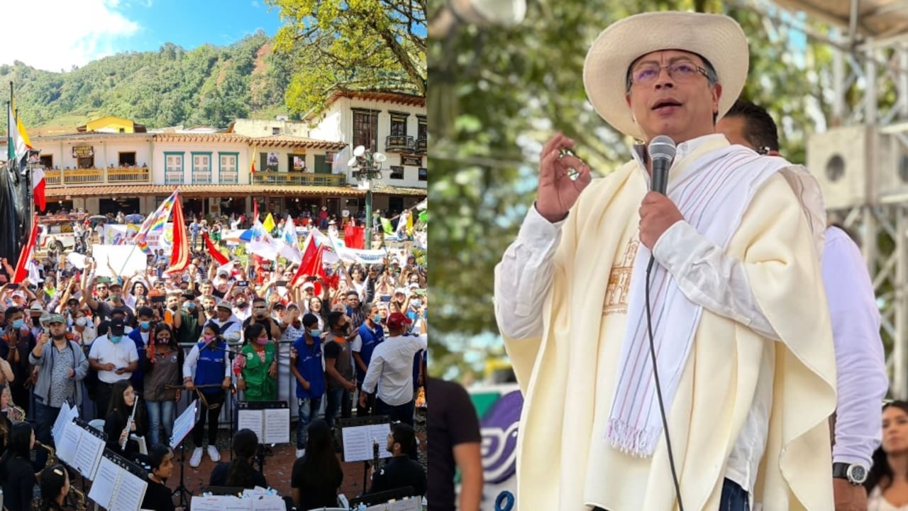 Gustavo Petro en Jericó