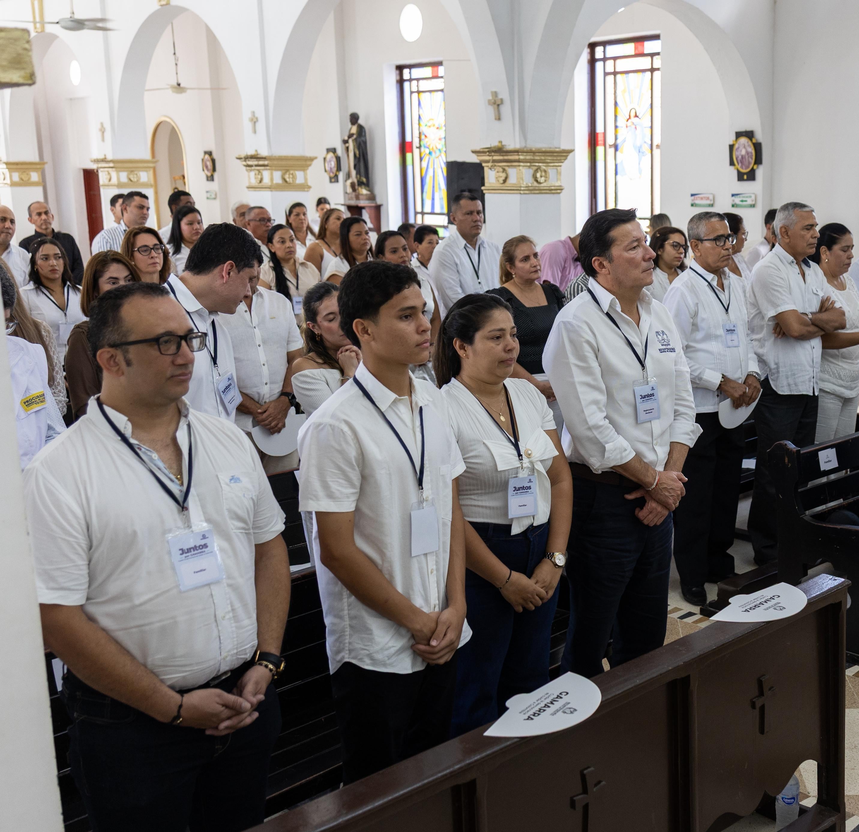 Durante el homenaje, Penagos hizo un llamado para que el lenguaje de odio y la violencia no tengan la última palabra en Colombia.