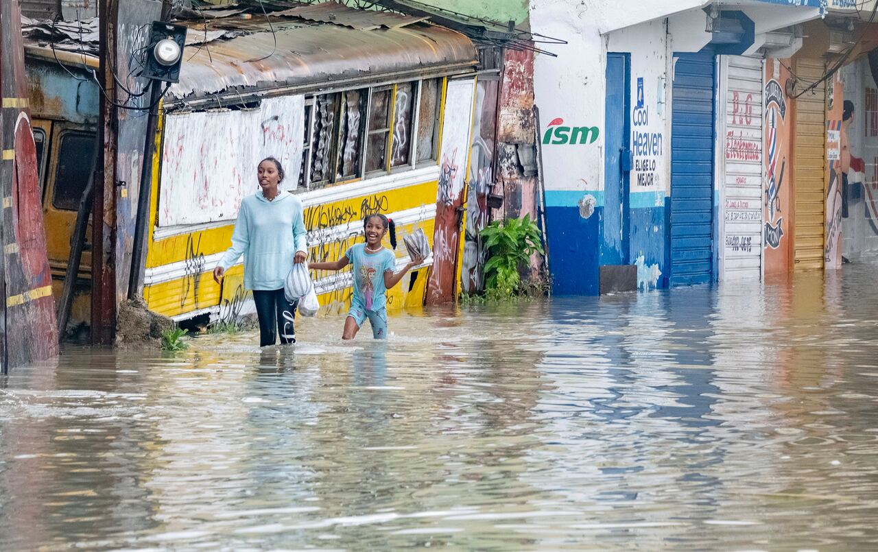 tormenta tropical Franklin en Santo Domingo