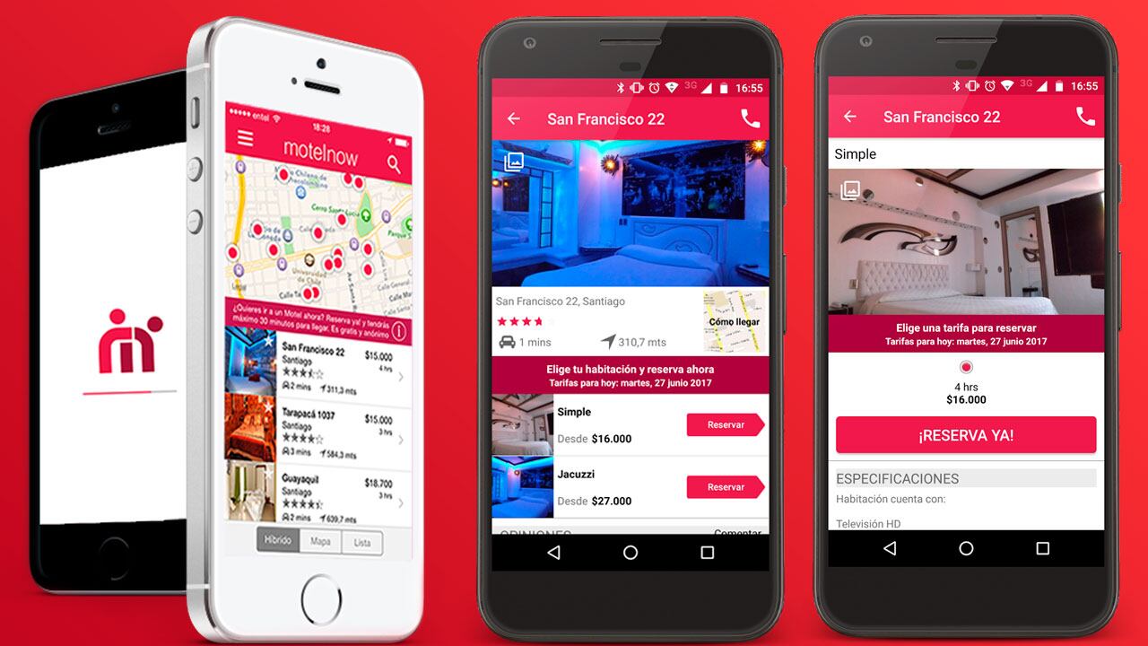 MotelNow, app para encontrar moteles durante San Valentín.