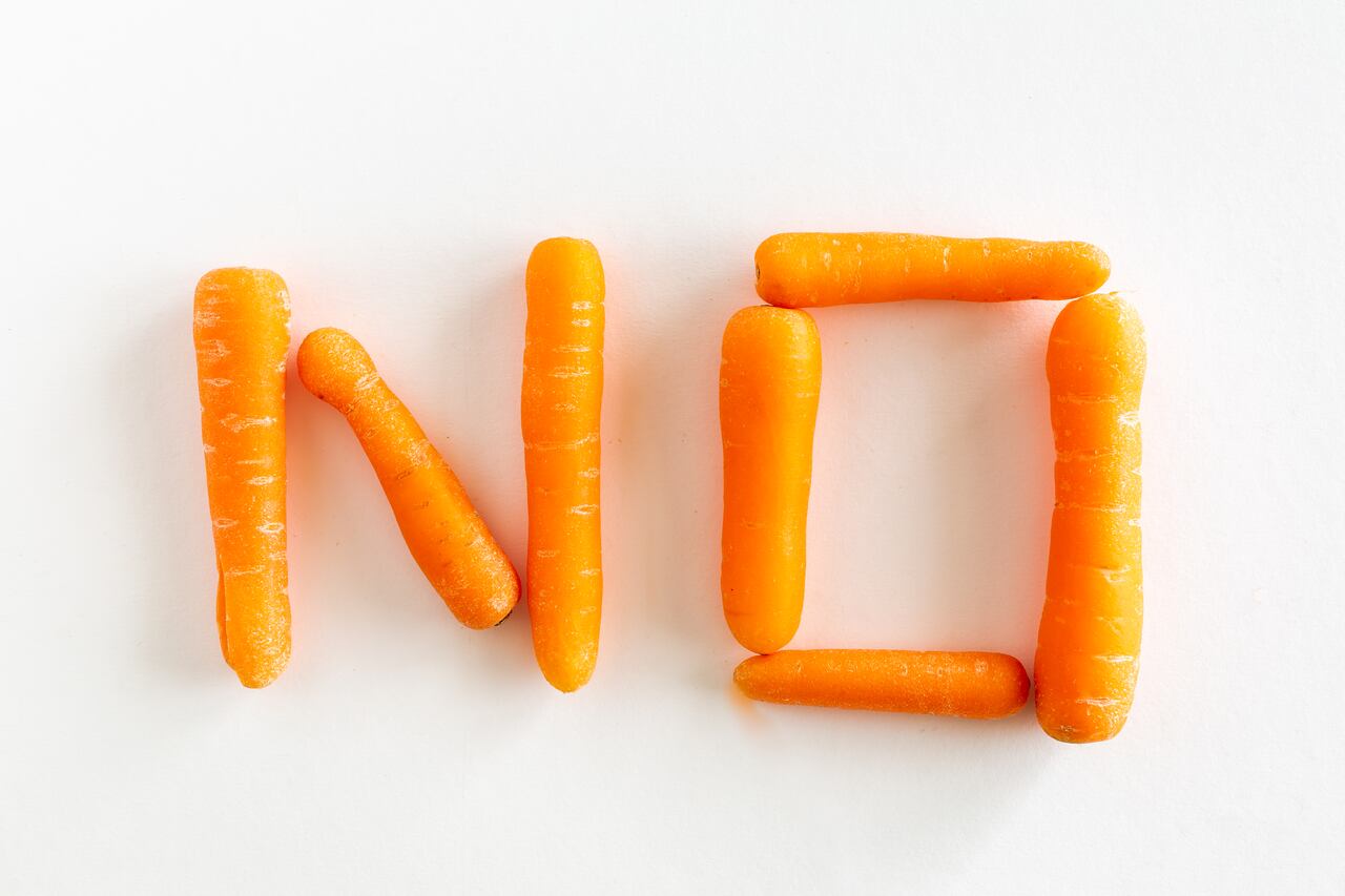 Zanahoria / No comer zanahoria