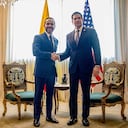 Abelardo De La Espriella y Marco Rubio, secretario de Estado de Estados Unidos.
