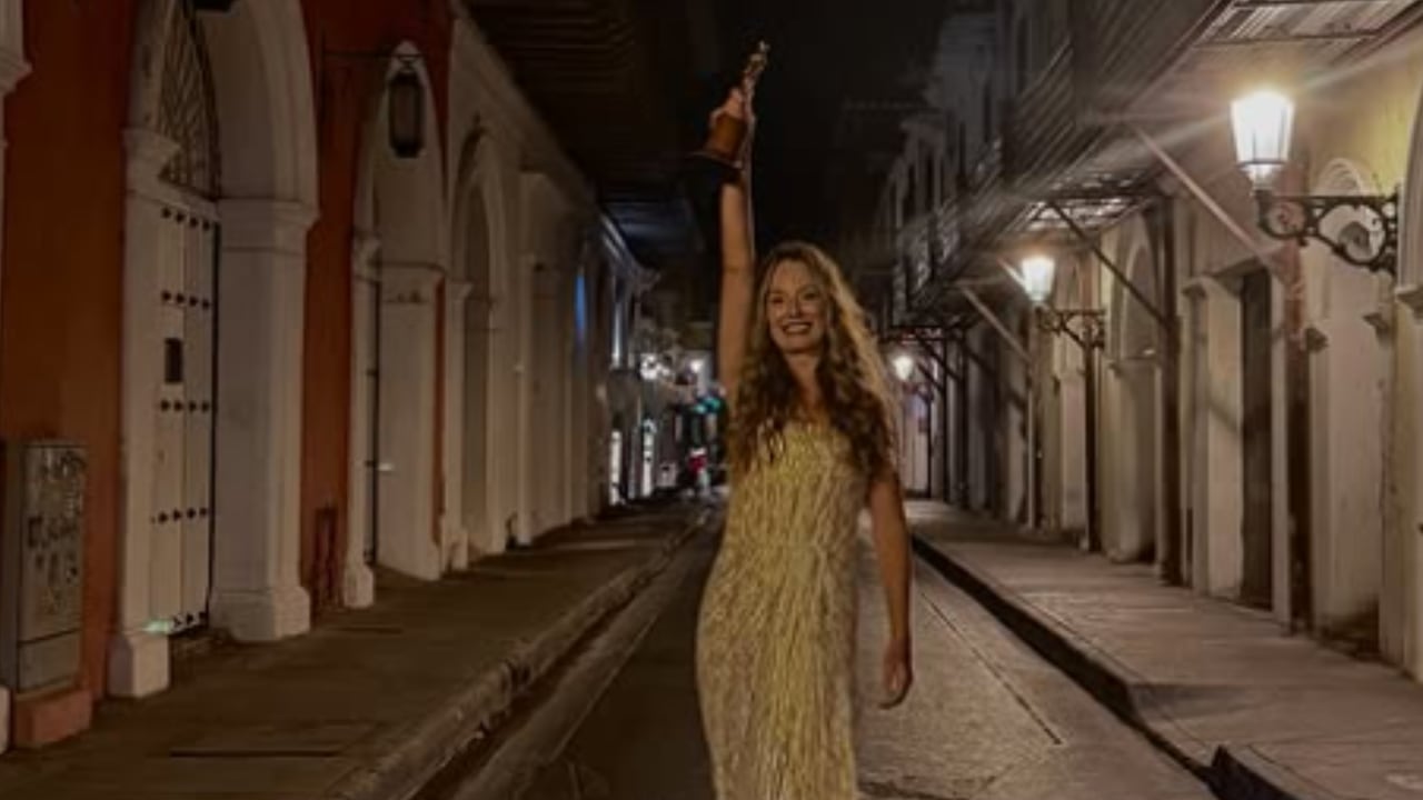 Claudia Bahamón recibe premio India Catalina 2025