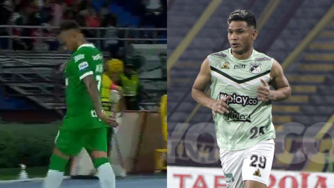 La acción del jugador verdolaga se presentó en la Copa BetPlay.